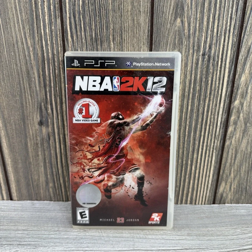 NBA 2K12 (Sony PSP PlayStation game) Michael Jordan 2K Sports No Manual